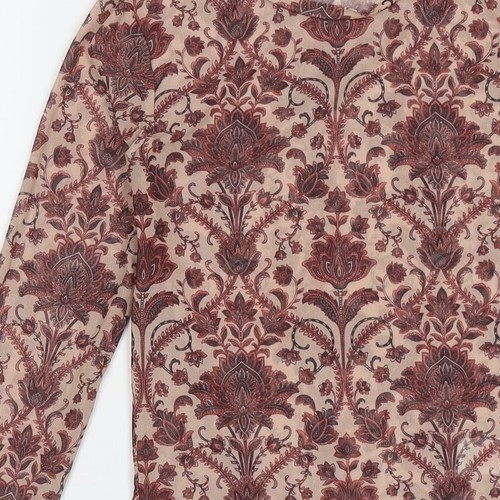Primark Womens Red Polyester Blend Cropped T-Shirt Size 2XS - Picture 8 of 12