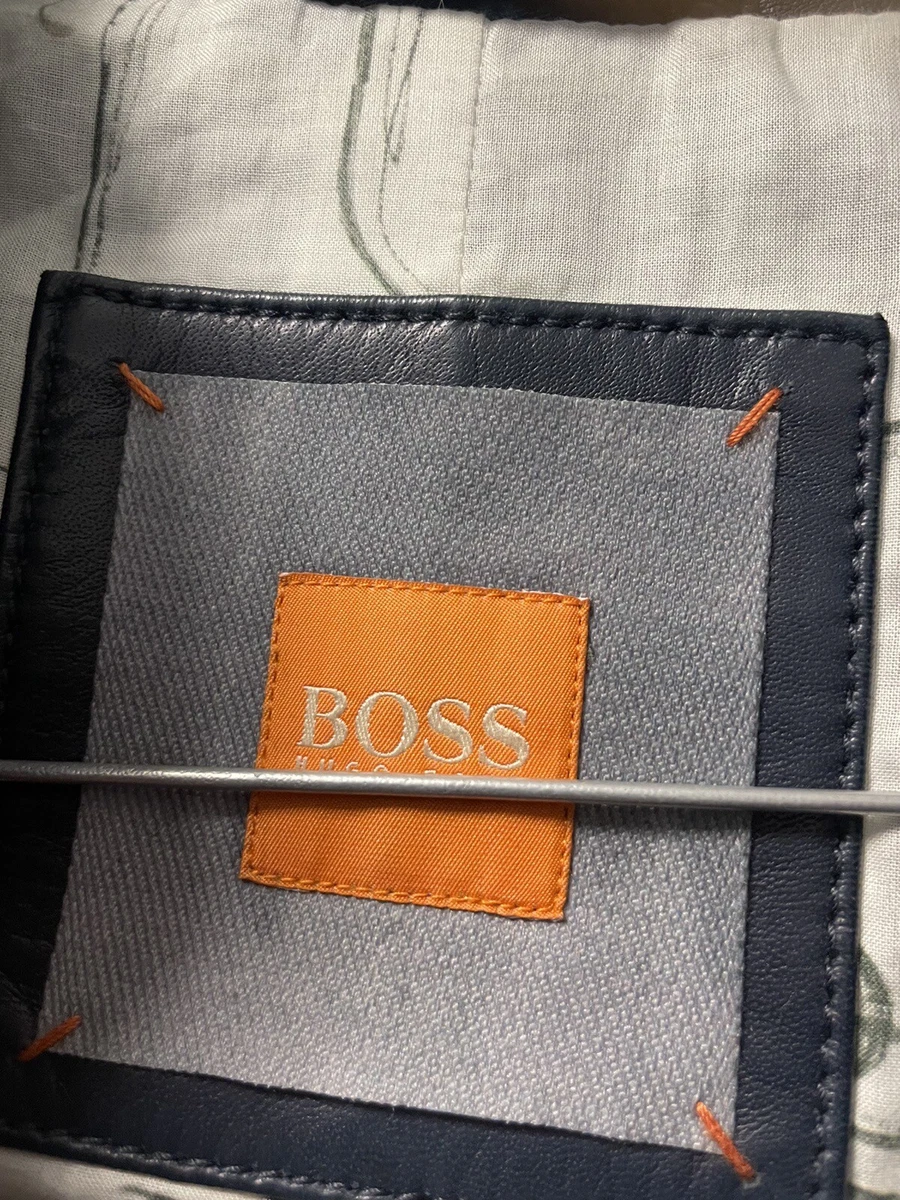 Hugo boss on sale janabelle leather jacket