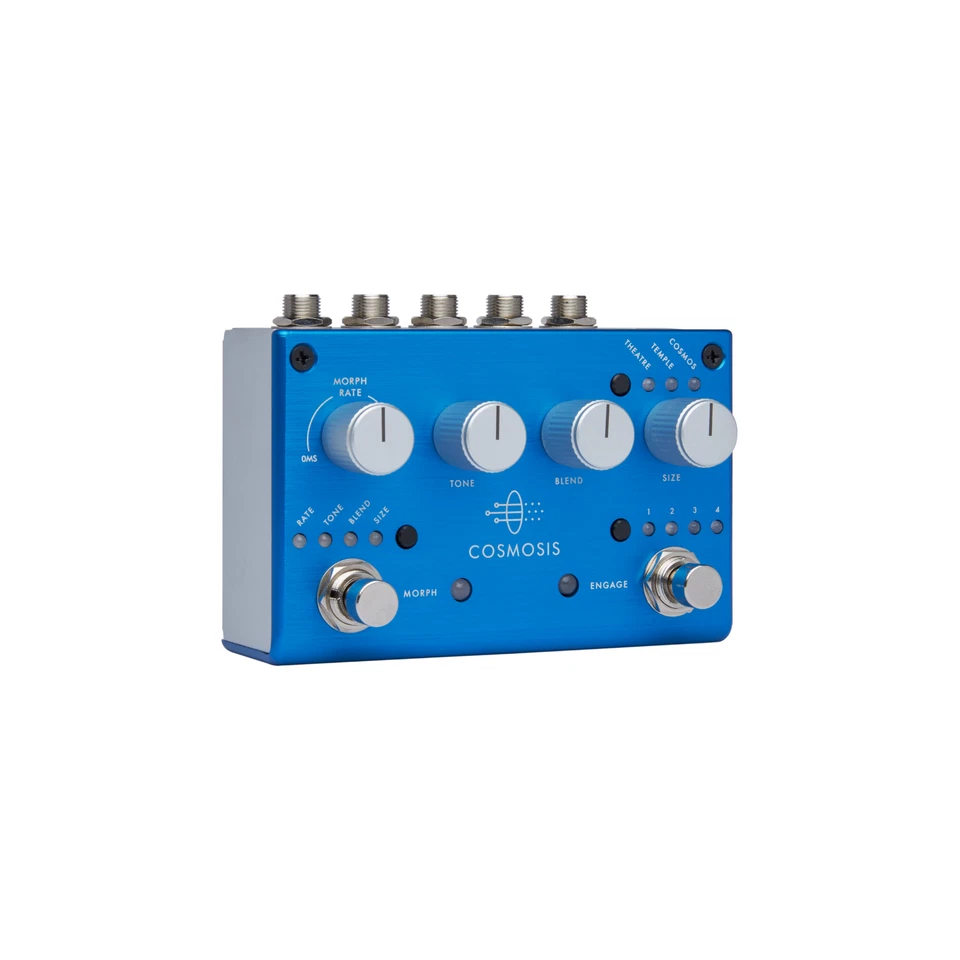 New Pigtronix Cosmosis Stereo Ambient Morphing Reverb Guitar Effects Pedal - Image 3 of 4