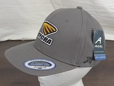 Cycra Ball Cap Hat Ahead Headgear Gray Motorcycle Racing