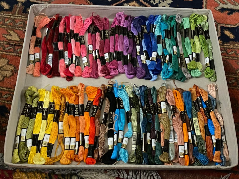 09-4146 Anchor Stranded Cotton Cross Stitch Floss Pick Your Own Colour