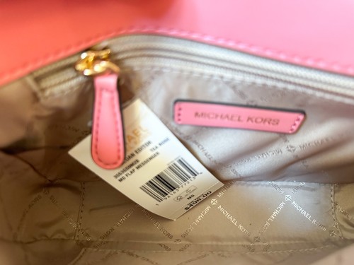 MICHAEL KORS SLOAN EDITIOR MEDIUM FLAP SHOULDER CROSSBODY MESSENGER BAG - Picture 99 of 169
