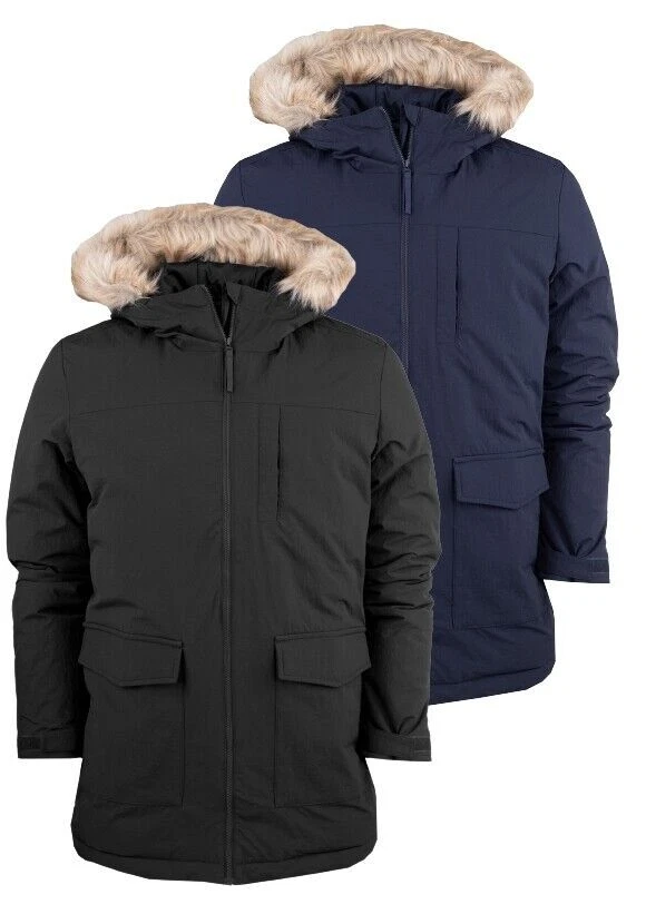 Giacca da uomo adidas Parka con cappuccio in pelliccia Giacca sportiva