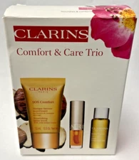 Clarins Comfort & Care Trio For Smooth, Radiant Skin