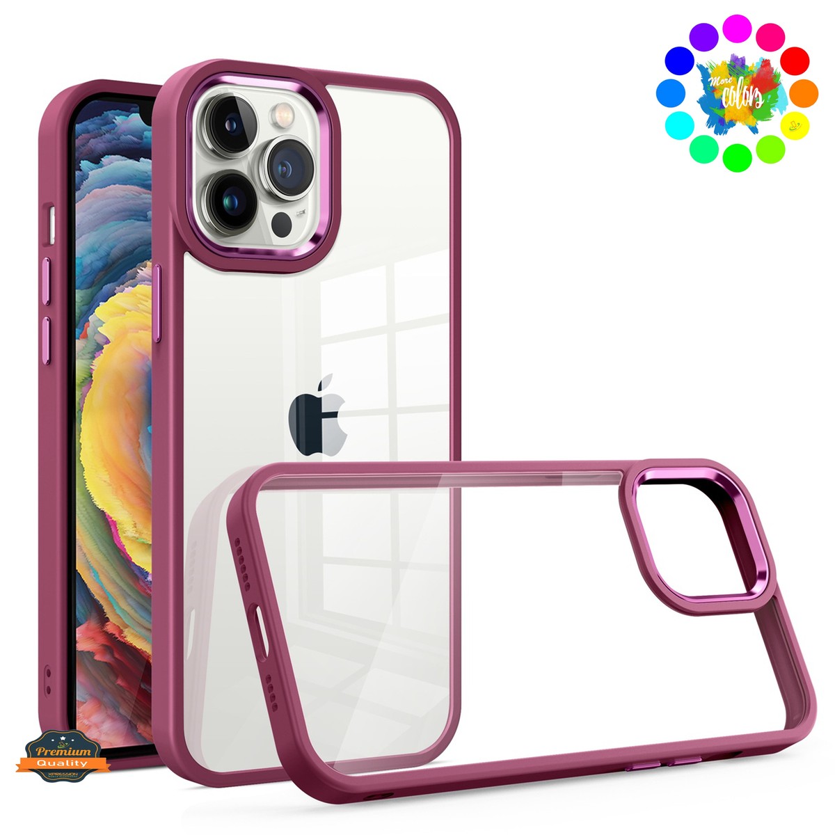 familiar COVERARY iPhoneケース 14pro For Apple iPhone 14 Pro (6.1