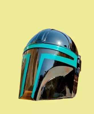 The Mandalorian Steel Helmet Wearable Armor Boba Fett Movie Larp Sca Men Costume