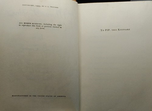 1952 MARY POPPINS COMES BACK PL TRAVERS - FIRST AMERICAN EDITION HARCOURT BRACE - Imagen 7 de 16