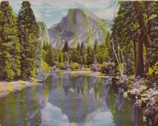 Oversize Postcard-Half Dome-Yosemite National Park, California