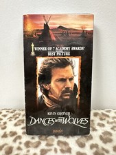 Dances with Wolves VHS 1990 Movie Kevin Costner Orion Preowned PG-13 181 Minutes
