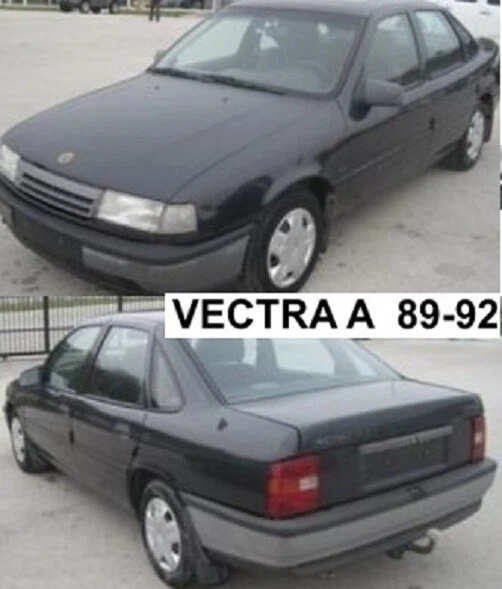 Opel Vectra Model 1989 92 Headlights [E] Pair Left side Right side aftermarket  Foto 2 de 3