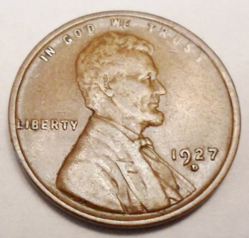 1927 D Lincoln Wheat Cent / Penny  *XF - EXTREMELY FINE*  *FREE SHIPPING*