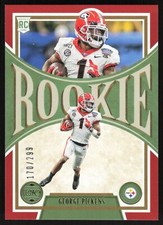 George Pickens 2022 Panini Legacy Rookie # 157 RC Red 170/299 Pittsburgh Steeler
