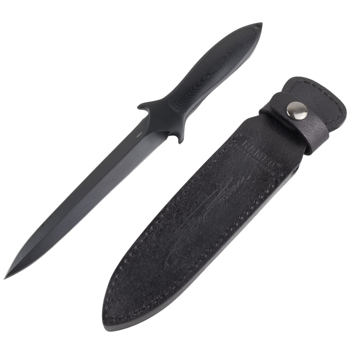 Rambo First Blood Stallone Signature Boot Knife Micarta Inlay