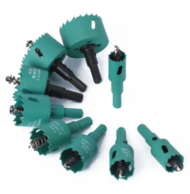 M42 HSS Bimetal Hole Saw Cutter Drill Bit 16-200mm For Wood Plaster Board Iron