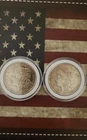 1921 $1 Morgan Silver Dollar XF Set of 2