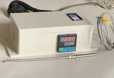 Plug & Play PID Temperature Controller Box SSR Out put Control with 6'' Tip Probe