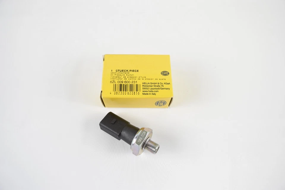 Interruptor de presión de aceite Hella 12618611273 OEM para BMW 735i 740i 745i 750i 760i 87-15 Foto 3 de 4