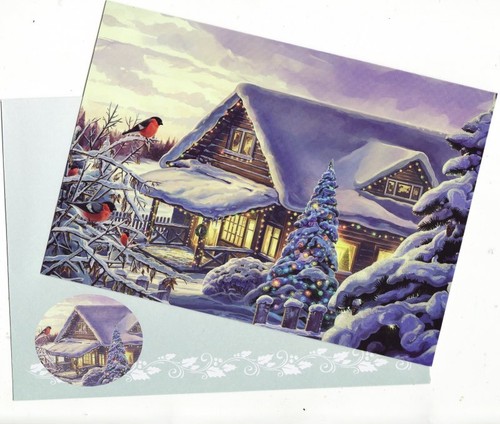 123-1.0pac, 2023 ALA National Design U.S. Christmas Seal Packet - Picture 9 of 12