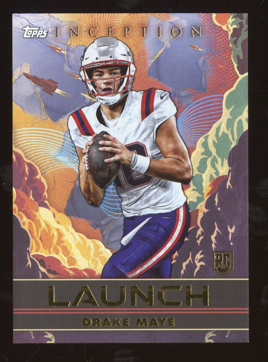 2024 Topps Inception Drake Maye #L-2 Launch SP RC