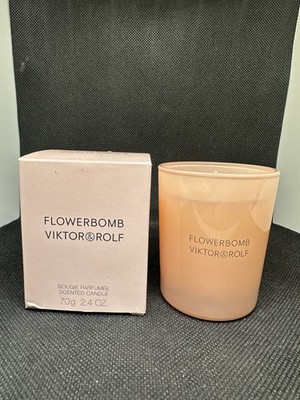 Viktor & Rolf Flowerbomb Parfum Scented Candle 2.4 oz - Boxed, New