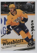 2025-26 Upper Deck Fleer Ultra Rookies Gold 119/250 Ozzy Wiesblatt #155 1t4r