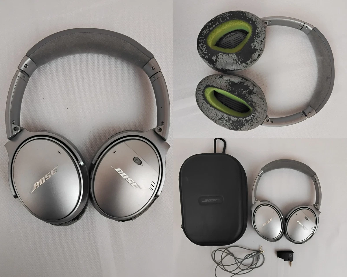 Silver Bose QuietComfort 35 Headphones for sale | eBay