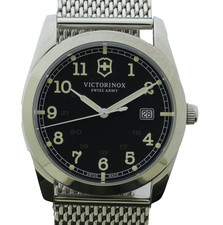 Victorinox Silver Band Wristwatches with Chronograph for sale