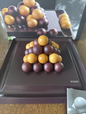 Pylos Game By Fundex 2 Player Wood Strategy Game Top 100 Games Mensa s Top Five
