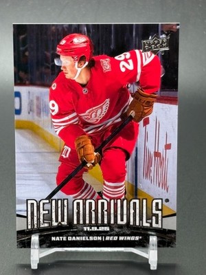 2025-26 Upper Deck ePack New Arrivals Base NA-ND NATE DANIELSON In Hand RC