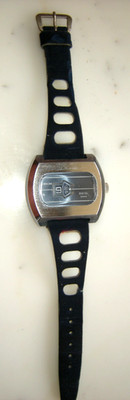 HAU Orion Digital Swiss Mechanische Jump Hour Digitaluhr  Klappzahlen-Uhr  - NOS