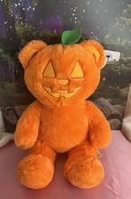 Build A Bear Pumpkin Glow Teddy Halloween   S...
