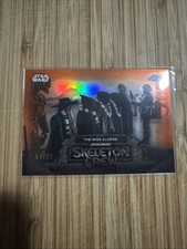 2025 Topps Chrome Star Wars - The Wise Elders(SC) Kashyyyk Orange 01/25 Alpha