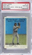 2004 Topps Cracker Jack Mini Blue Kazuhisa Ishii #114 PSA 10 GEM MT n8a
