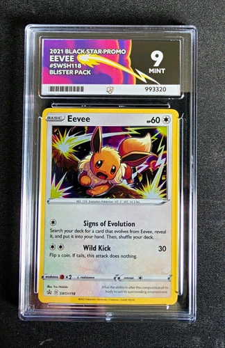 Eevee 118 ACE graded card