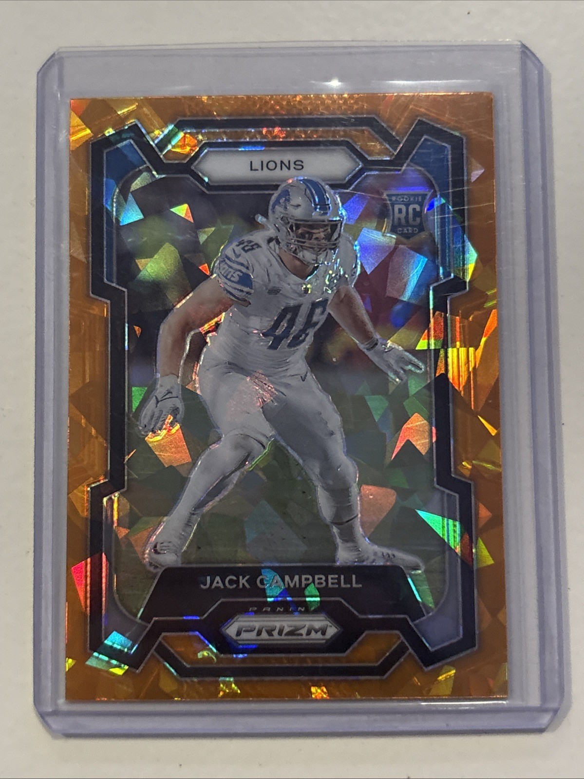 2023 Panini Prizm - Rookies Jack Campbell #330 Orange Ice Prizm (RC)
