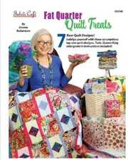 Fabric Cafe Fat Quarter Quilt Treats Pattern Book by Donna lap, Multi