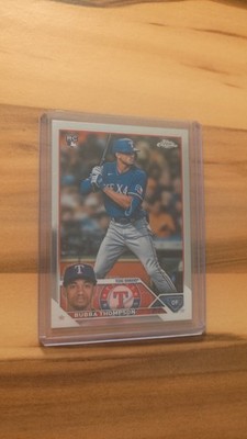 Topps Chrome, Bubba  Thompson, Texas Rangers, #58, Rookie Card