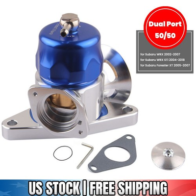#ad Blow Off Valve BOV dual port For Subaru WRX STi Forester XT 2004 2005 2006 2007 $42.90