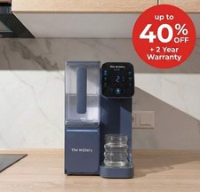 The Watery Reverse Osmosis Water Filter with 5L Tank Hot&Cold Water Dispenser UK