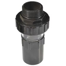 Dayton Pp89280101g Union With Sight Glass, O, 1-1/2 In.