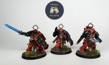 Warhammer 40k - Blood Angels - Space Marines - 3 Bladeguard Veterans