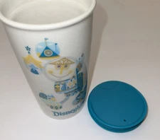 Disneyland Resort Mickey Mouse “It's A Small World" Starbucks Ceramic Tumbler