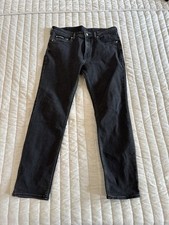 Calvin Klein Black Slim Fit Jeans Size 34x30 NWOT CK Men's Stretch Denim