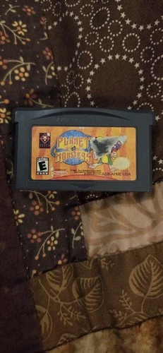 Planet Monsters GBA! Cleaned, Tested, Working!