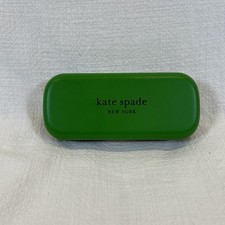 Authentic Kate Spade Glasses Hard Case Green Gray, Case Only