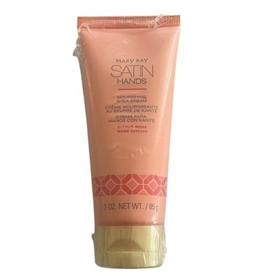 Mary Kay Satin Hands Citrus Rose Shea Hand Cream NEW