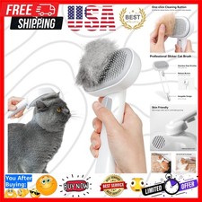 Cat Brush for Shedding, Cat Brushes for Indoor Cats, Cat Brush for Long or Sh...