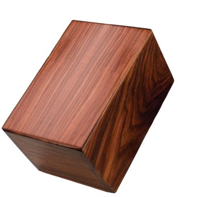 Rosewood Pet Urn for Ashes   Decorative Wooden Urn Box for Dogs Cats   Handcraf