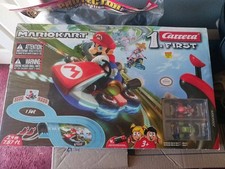 Carrera First Mario Kart Racing Set - featuring Mario and Yoshi New Wow Look