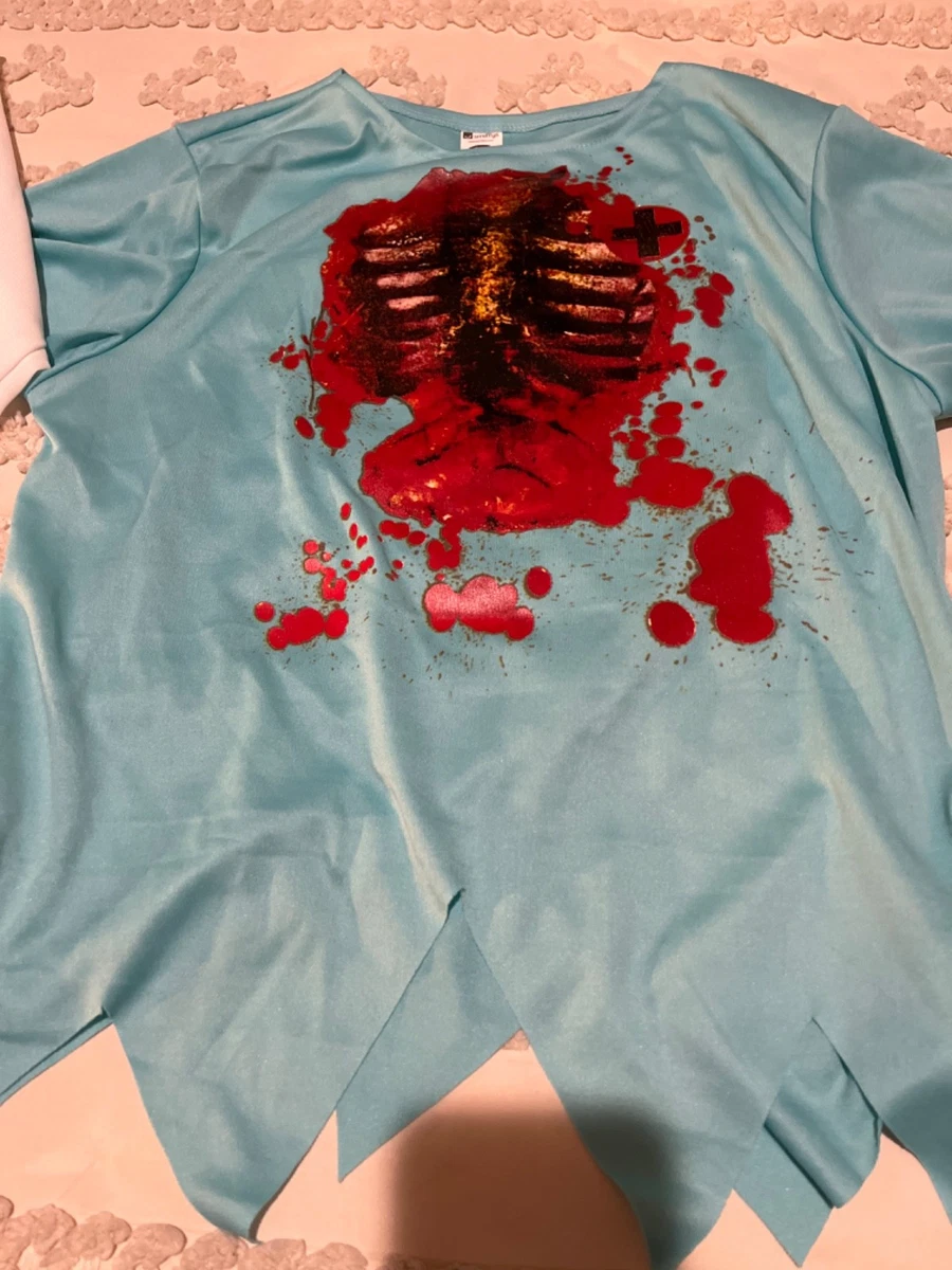 white lab coat and Dr. costume size 12-14 & 12+